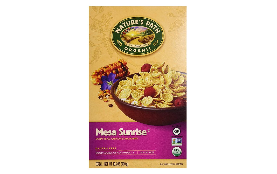 Nature's Path Organic Mesa Sunrise Corn, Flax, Quinoa & Amaranth  Box  300 grams